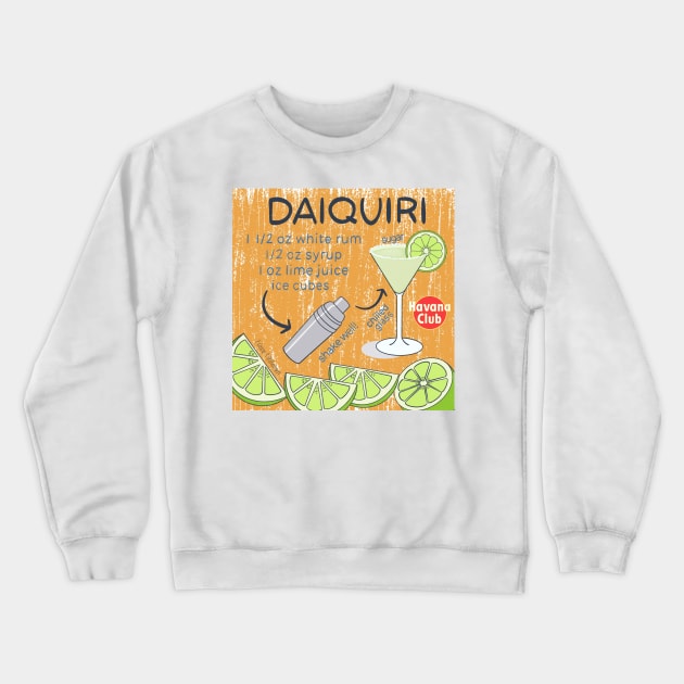 Daiquiri Crewneck Sweatshirt by EV Visuals